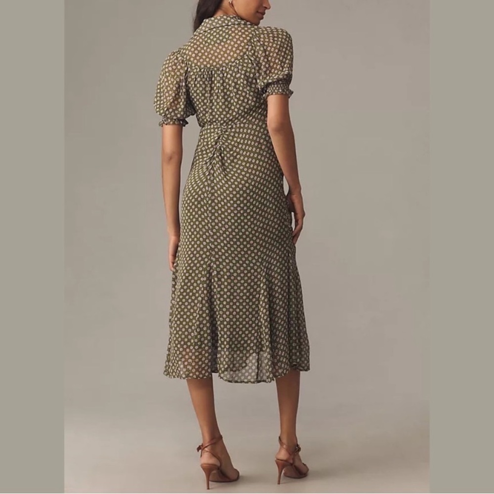 Anthropologie CollaredMaxi Dress/Size 4/NWT - Picture 2 of 16